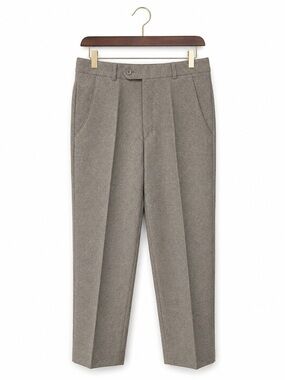 Vintage Hara 100% Wool Pleated Dress Trousers Men's 28 Taupe NWT